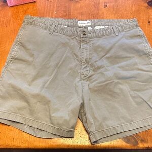 Saddlebred Men's Tan Flat Front Shorts